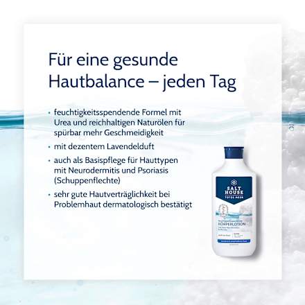 Bodylotion Totes Meer Therapie Salthouse