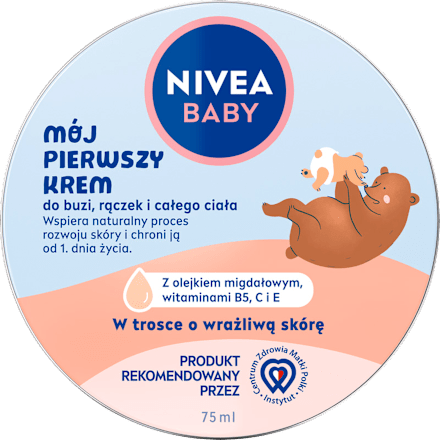 Krem do buzi, rączek i całego ciała Mój pierwszy krem NIVEA BABY