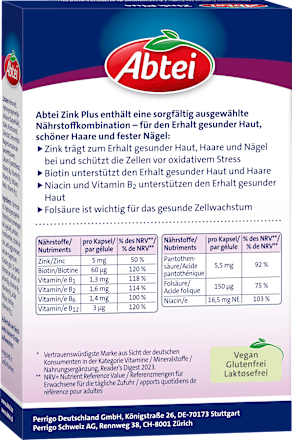 Zink Plus Kapseln Abtei