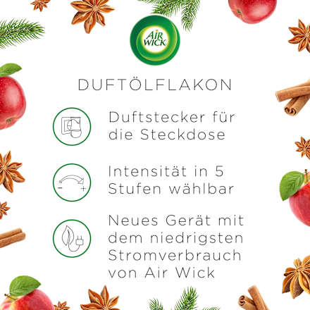Duftölflakon Nachfüller Zimtzauber & Bratapfel AIR WICK