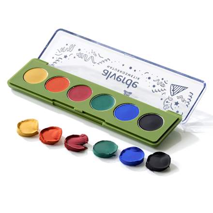 Schminkpalette Aqua 10 Kunterbunt alverde NATURKOSMETIK