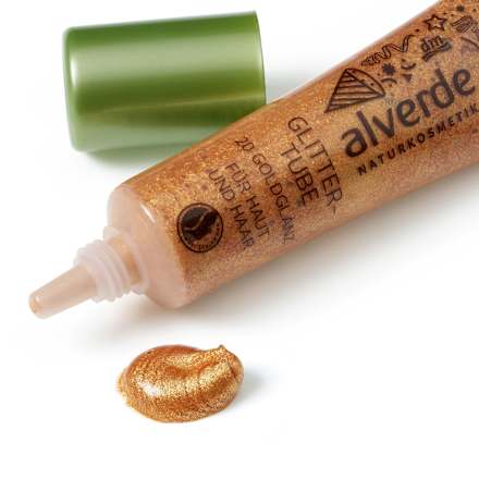 Glittertube 20 Goldglanz alverde NATURKOSMETIK