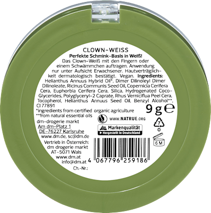 Clownweiß alverde NATURKOSMETIK