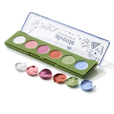 Schminkpalette Aqua 20 Pastell alverde NATURKOSMETIK