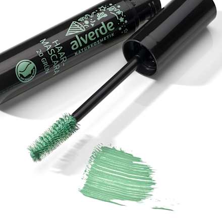 Haarmascara 020 Grün alverde NATURKOSMETIK