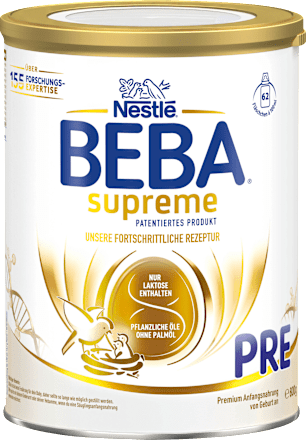 Anfangsmilch Supreme Pre von Geburt an Nestlé BEBA