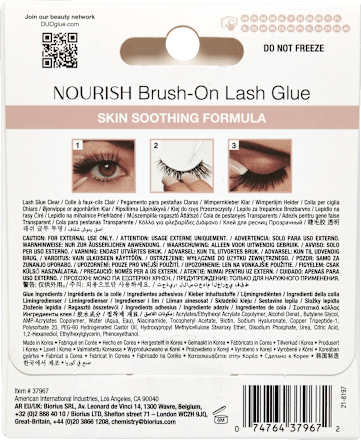 Wimpernkleber Nourish Brush-On Clear DUO