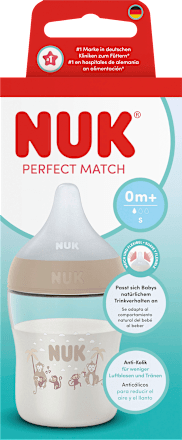 Perfect Match plastična bočica za bebe, vel. S, 0+ mj. NUK