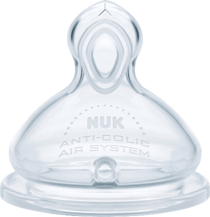 Trinksauger First Choice Silikon Flow Control, ab 6 Monate  NUK