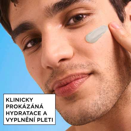 hydratační pleťový sorbet krém Hyaluron Fresh & Plump GARNIER