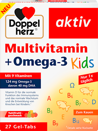 Multivitamin + Omega 3 Kids Doppelherz