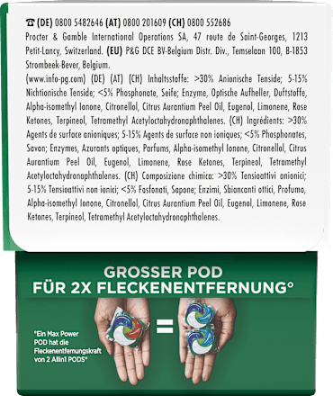 Vollwaschmittel Pods Max Power ARIEL