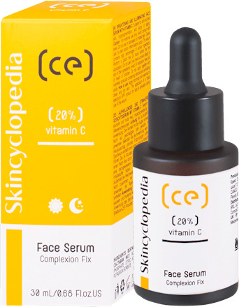 Изсветляващ серум за лице с витамин С Skincyclopedia
