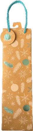 Poklon vrećica za boce – božićni motivi, više vrsta Profissimo