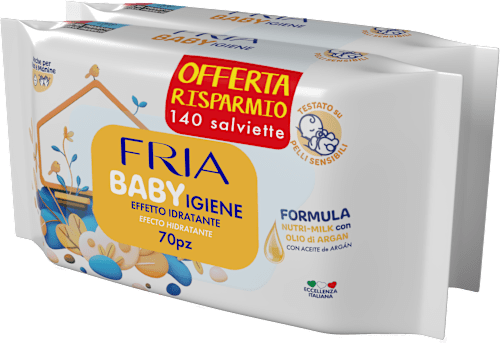 Salviette baby argan FRIA