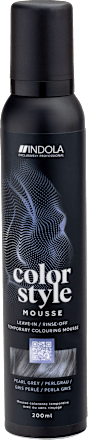 Schaumcoloration Color Style Mousse Perlgrau Schwarzkopf PROFESSIONAL