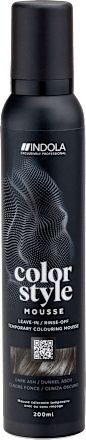 Schaumcoloration Color Style Mousse Dunkel Asch Schwarzkopf PROFESSIONAL