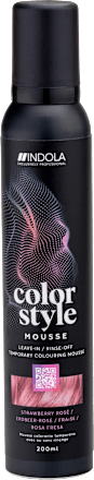 Schaumcoloration Color Style Mousse Erdbeer-Rosé INDOLA