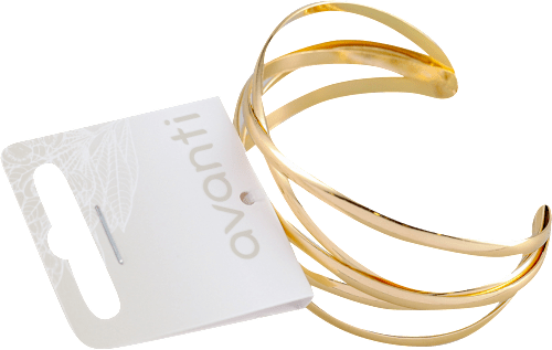 Isprepletana narukvica u zlatnoj boji avanti