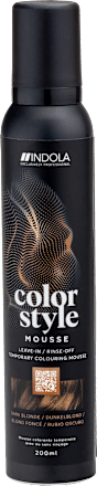 Schaumcoloration Color Style Mousse Dunkelblond INDOLA
