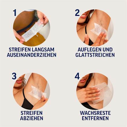 Kaltwachsstreifen Bikini & Achseln Veet