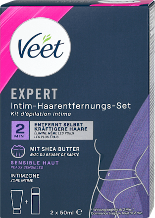 Enthaarungscreme Intimbereich Set Veet
