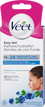 Kaltwachsstreifen Pure Gesicht Veet