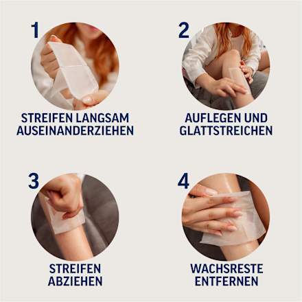 Kaltwachsstreifen Körper & Beine Veet