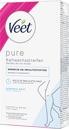Kaltwachsstreifen Körper & Beine Veet