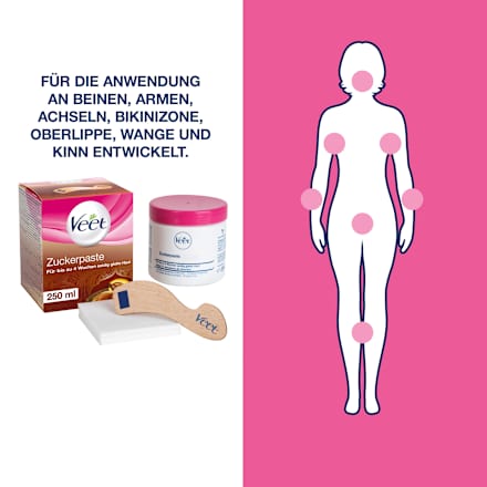Zuckerpaste mit Vanilleduft Veet