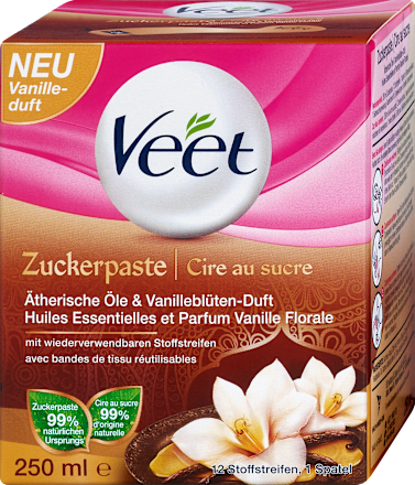 Zuckerpaste mit Vanilleduft Veet