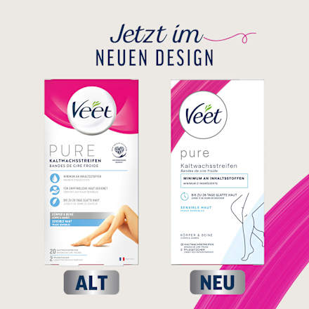 Kaltwachsstreifen Körper & Beine Veet