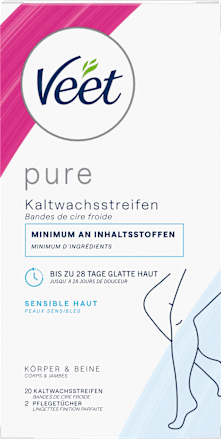 Kaltwachsstreifen Körper & Beine Veet