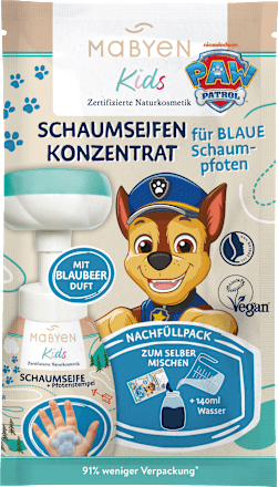 Schaumseife Kinder Konzentrat Nachfüllpack sortiert Mabyen