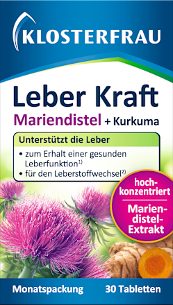 Leber Kraft Tabletten 30 St Klosterfrau