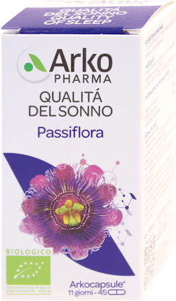 Qualità del sonno passiflora Arkopharma