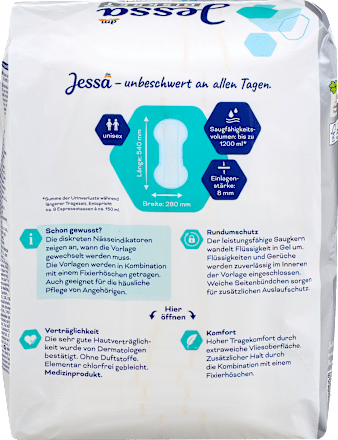 Hygienické inkontinenčné vložky Maxi Lang Jessa DISKRET