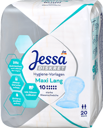 Absorbante Maxi lungi Jessa DISKRET