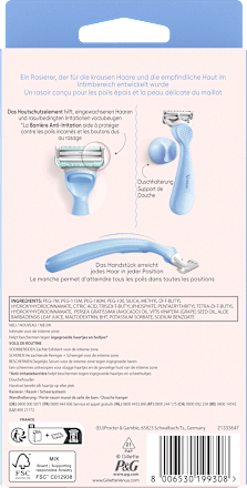 Rasierer, Intimate Hair & Skin Gillette Venus