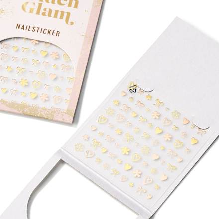 Stickere pentru unghii Golden Glam trend !t up
