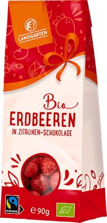 Schokolade Erdbeeren in Zitronen-Schokolade Landgarten