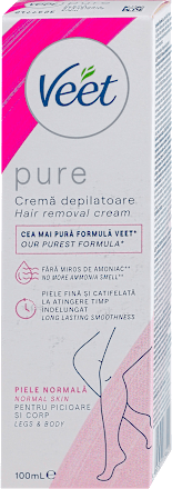 PURE krema za depilaciju za normalnu kožu Veet