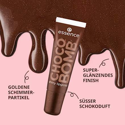 Lipgloss Choco Bomb 01 Chocoholic essence