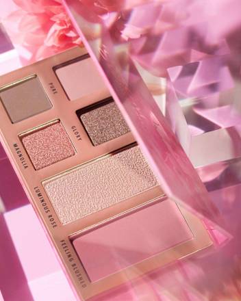 Lidschatten & Rouge Palette Blossom Glow CATRICE
