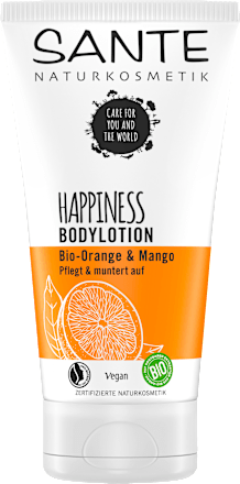 Bodylotion Happiness Bio-Orange & Mango   Santé