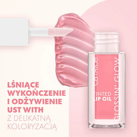 Olejek do ust Glossin' Glow Tinted Lip Oil 060 Party Crasher CATRICE