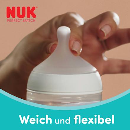Babyflasche Perfect Match Disney weiß, ab 3 Monaten, 260 ml NUK
