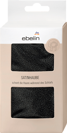 saténová čepice na vlasy, různé druhy ebelin