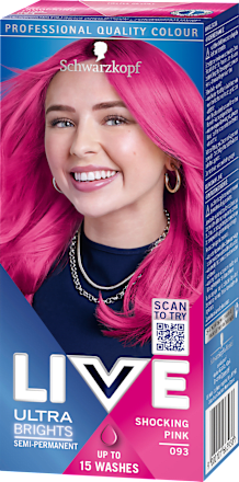Ultra Brights Semi-permanente Tönung - Nr. 093 Shocking Pink Schwarzkopf LIVE