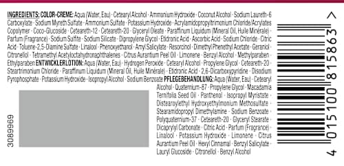 Haarfarbe Poly 10-0 200 Helles Naturblond  Palette Intensive Color Creme